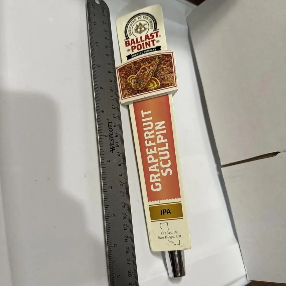 Ballast Point Beer Tap Handle Grapefruit Sculpin IPA California